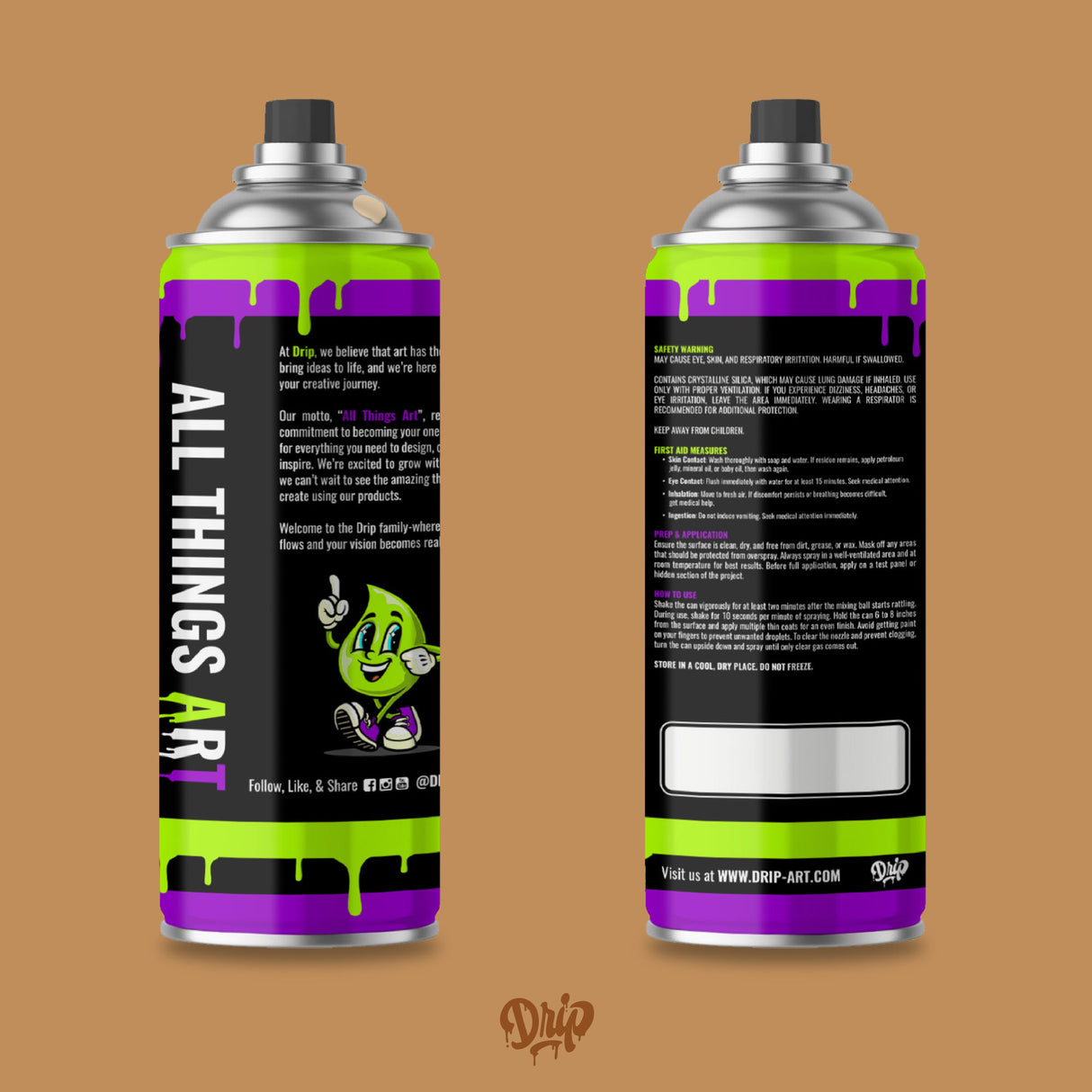 Camel Spray Can (12oz)