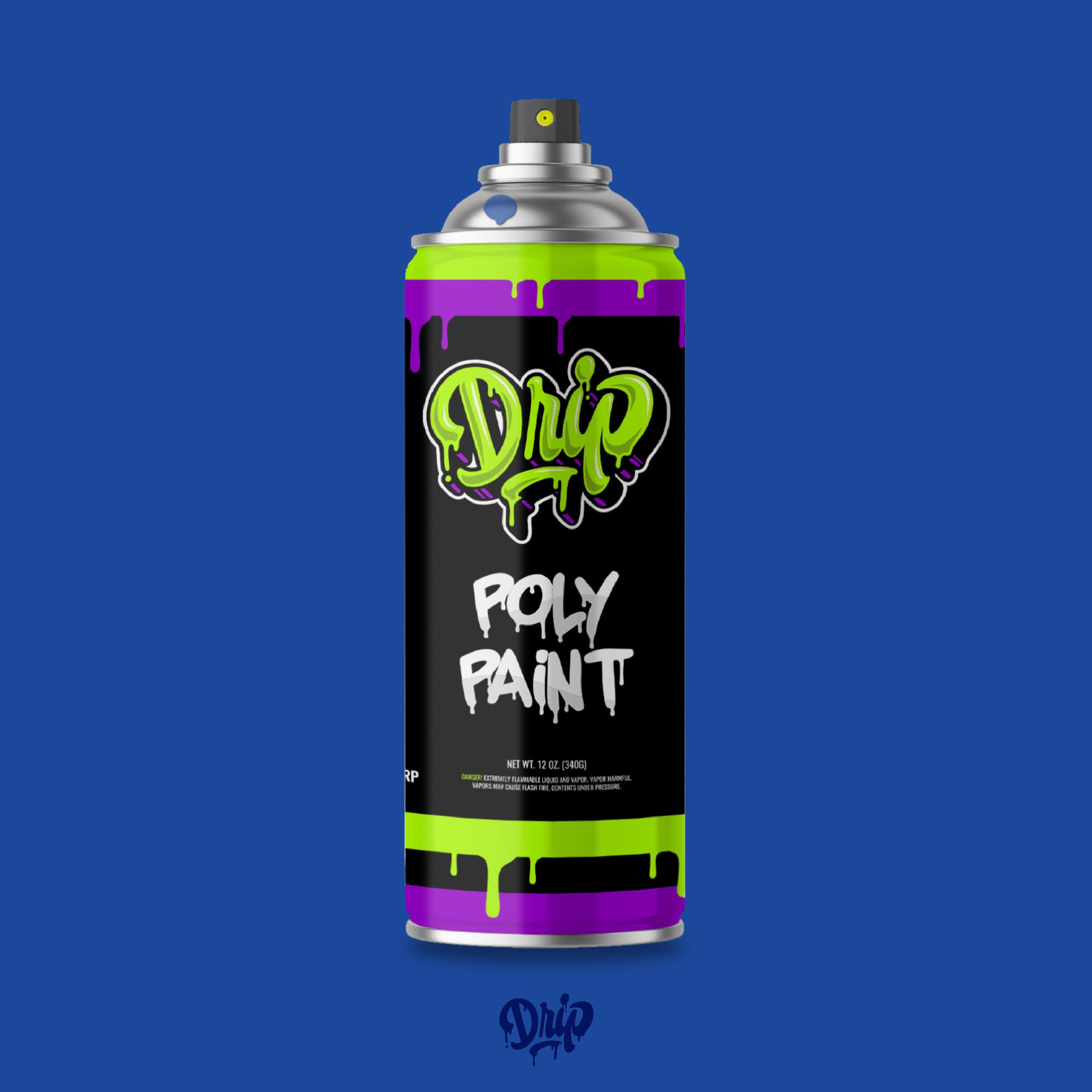 Cobalt Spray Can (12oz) by Drip® | Tropical Glitz