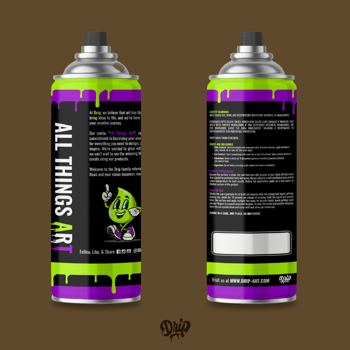 Coffee Spray Can (12oz)