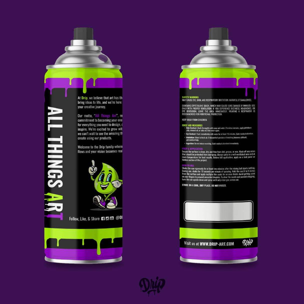 Eggplant Spray Can (12oz)