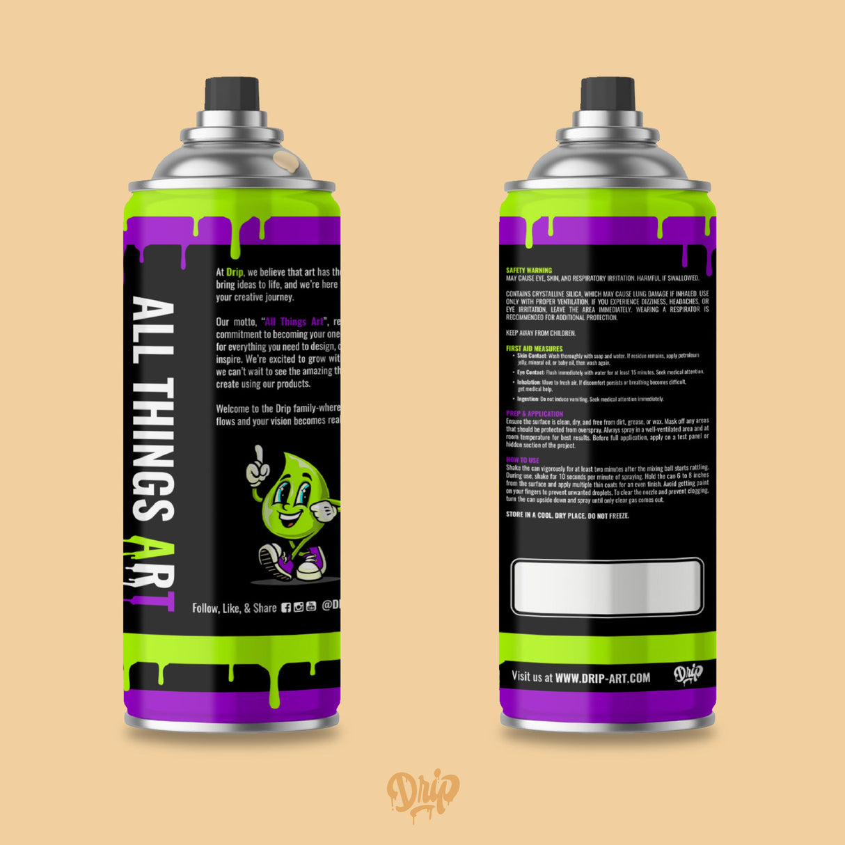 Latte Spray Can (12oz)
