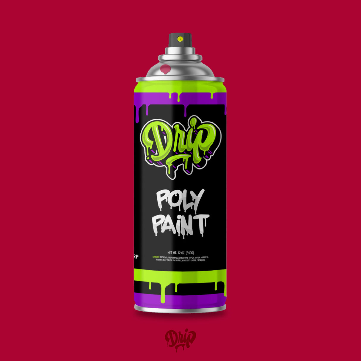 Maroon Spray Can (12oz)