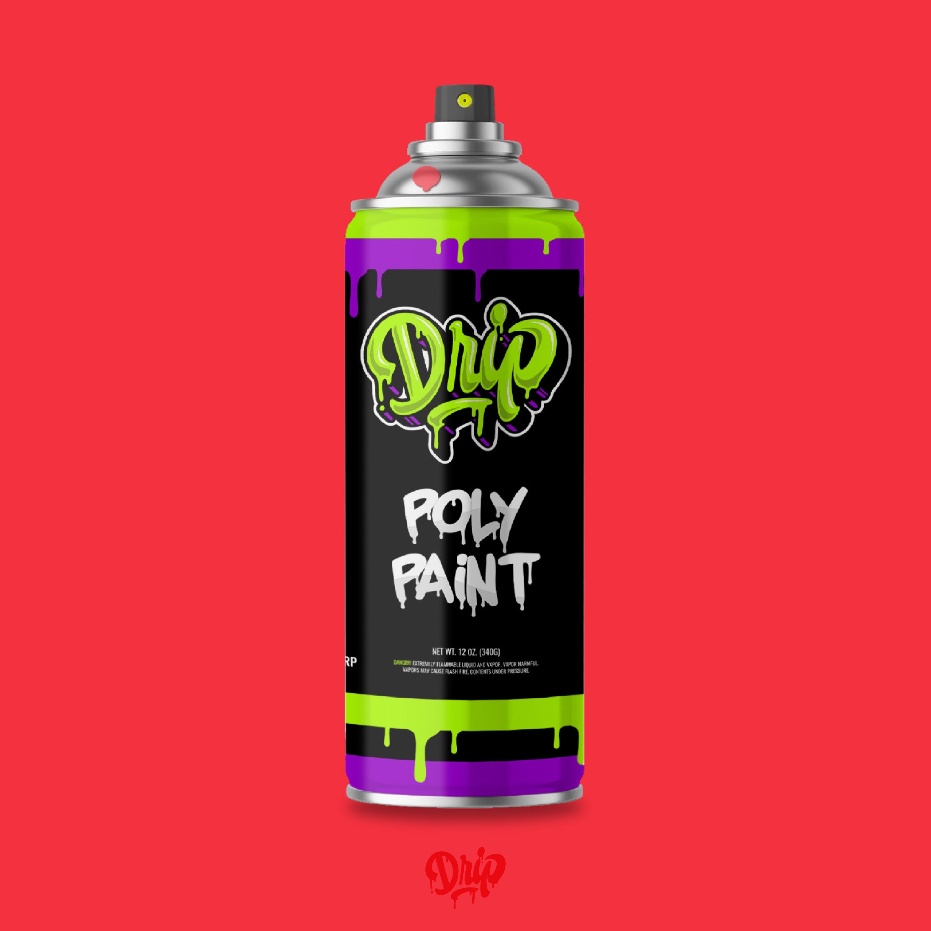 Scarlet Spray Can (12oz) by Drip® | Tropical Glitz