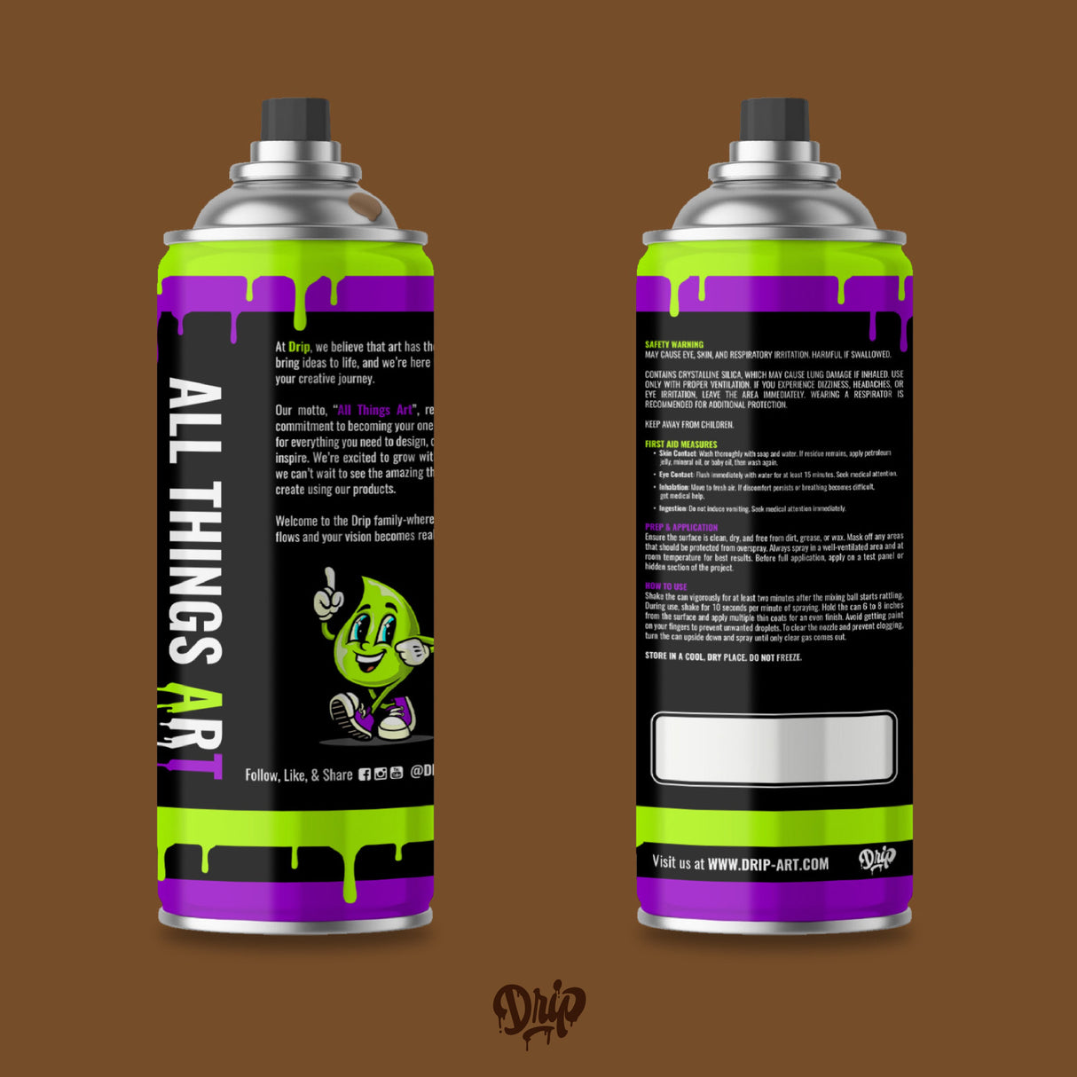 Sepia Spray Can (12oz)