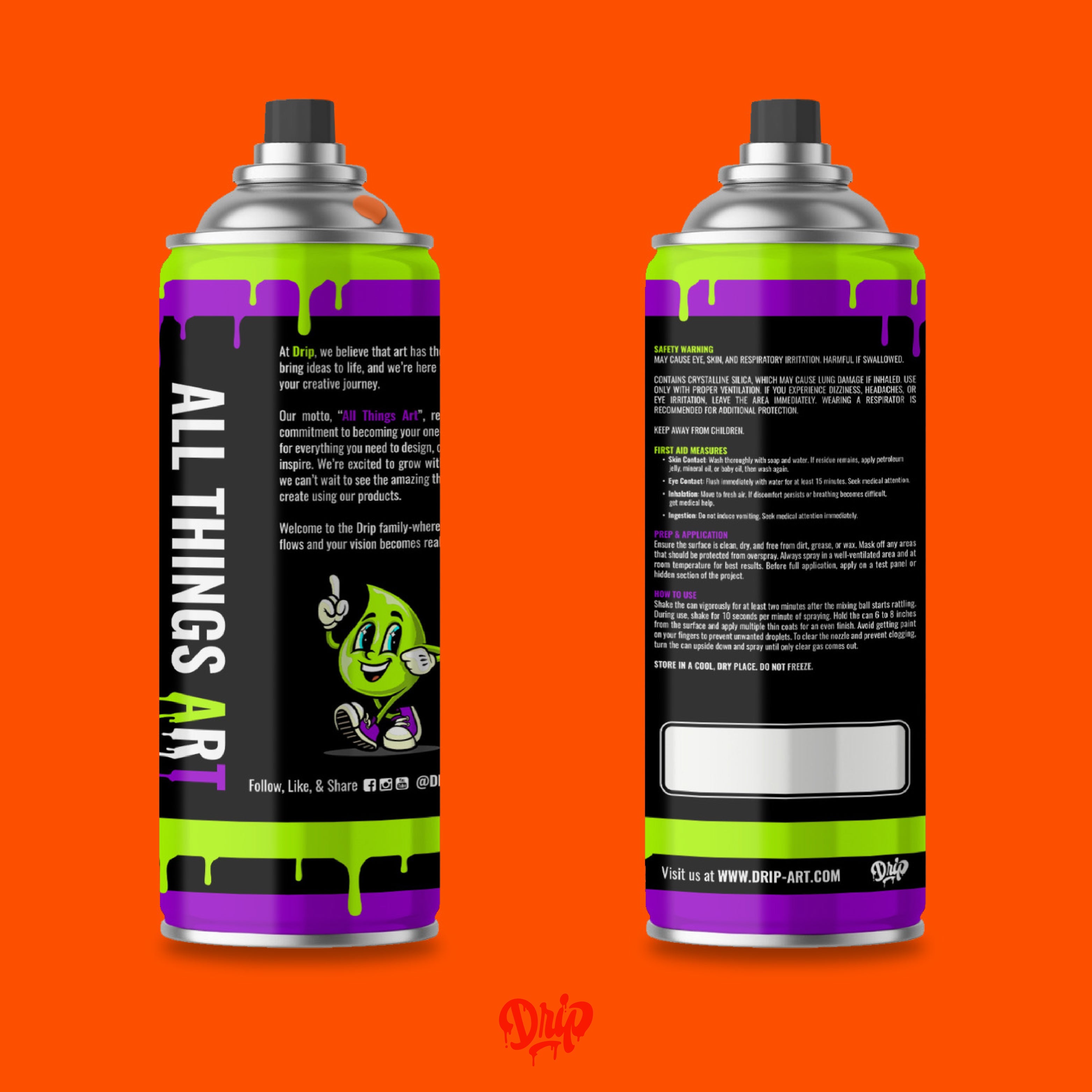 Sunfire Spray Can (12oz) by Drip® | Tropical Glitz