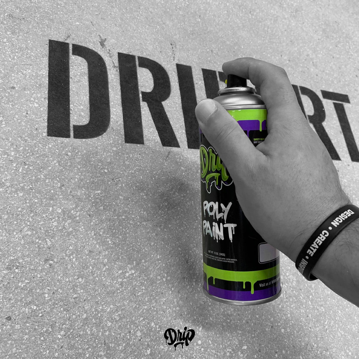Pewter Spray Can (12oz)