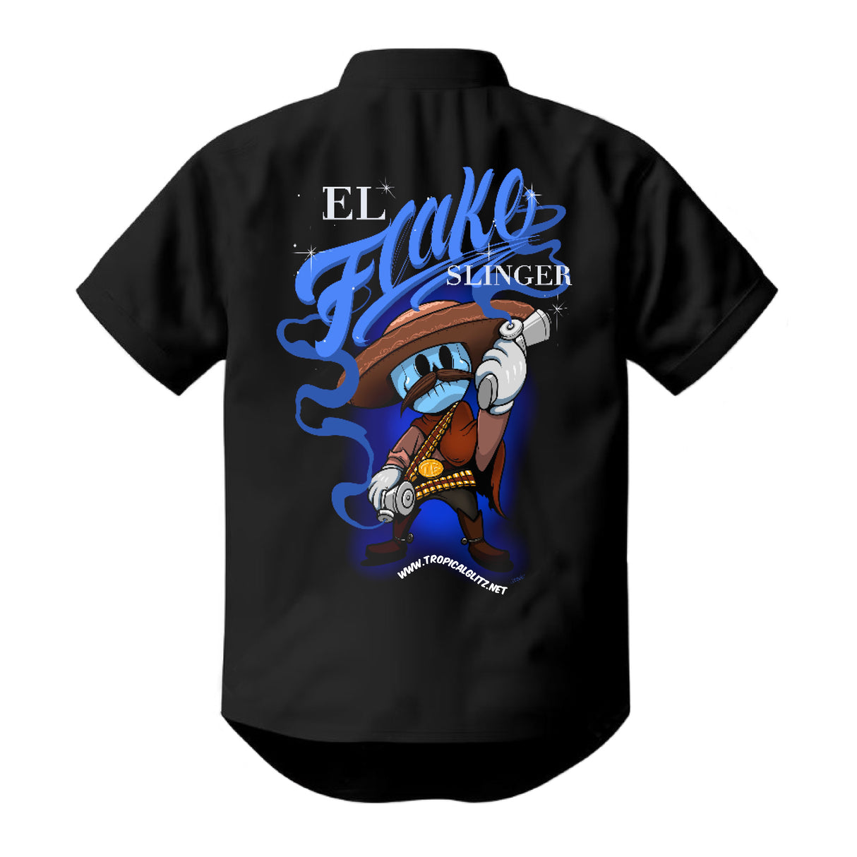 Camisa Tropical Glitz – Enquanto a tinta seca!