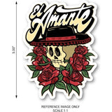 El Amante Sticker - Tropical Glitz