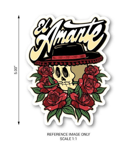 El Amante Sticker - Tropical Glitz