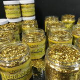 Mercado's Crushed Glass Gold Metal Flake - Tropical Glitz