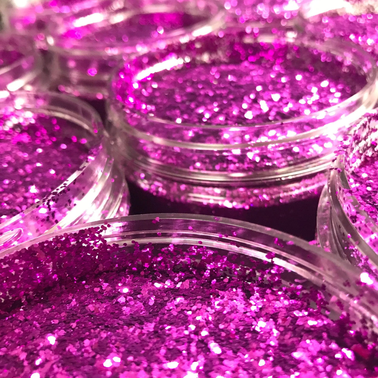 Raspberry Mousse Metal Flake - Tropical Glitz