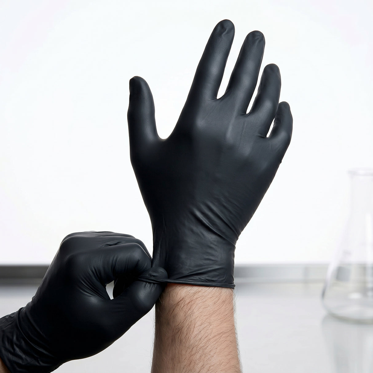 Guantes de Nitrilo sin polvo RAVEN
