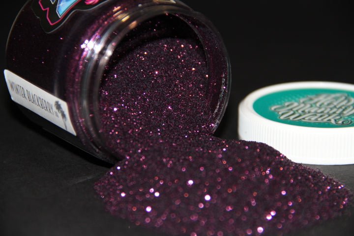 Winter Blackberry Metal Flake - Tropical Glitz