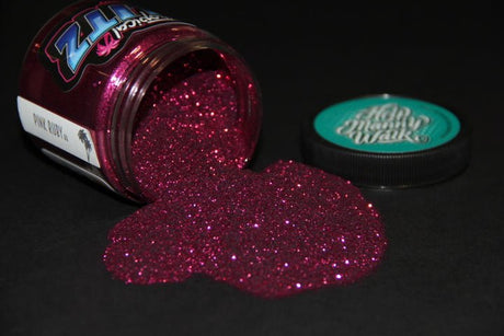 Pink Ruby Metal Flake - Tropical Glitz