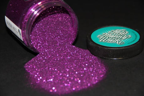 Raspberry Mousse Metal Flake - Tropical Glitz