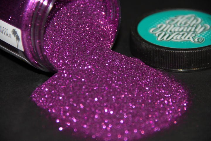 Raspberry Mousse Metal Flake - Tropical Glitz