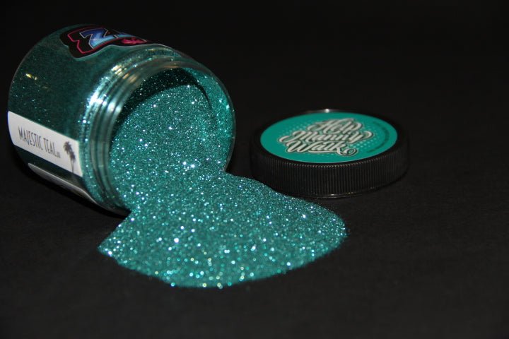 Majestic Teal Metal Flake - Tropical Glitz