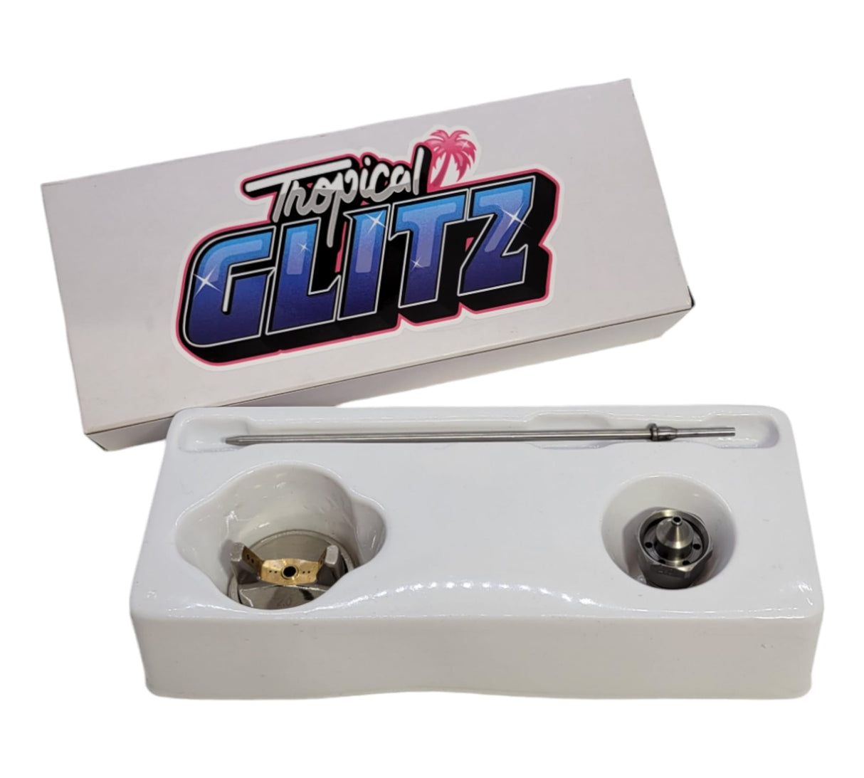 Tropical Glitz Flake Gun Nozzle Kit