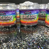 Mercado's Crushed Glass Rainbow Metal Flake - Tropical Glitz