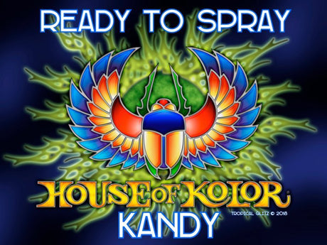 House of Kolor 4oz Ready-to-Spray Kandy - Tropical Glitz