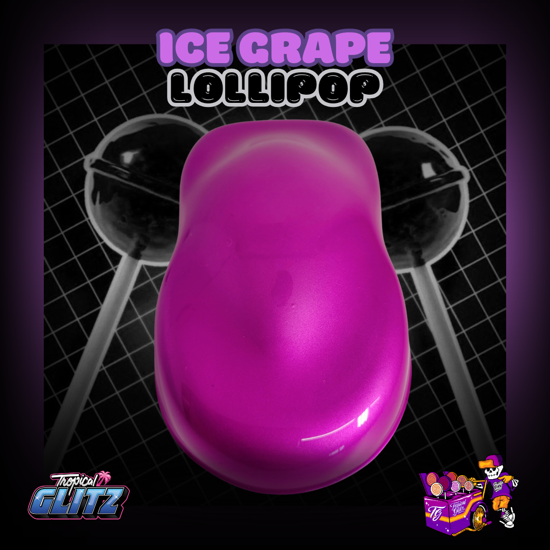 Ice Grape Lollipop