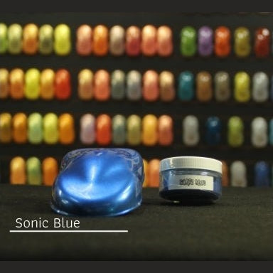 Sonic Blue Pearl - Tropical Glitz