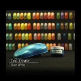 Teal Thistle Pearl - Tropical Glitz