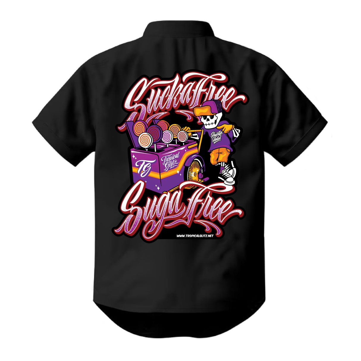 Camisa Tropical Glitz – Enquanto a tinta seca!