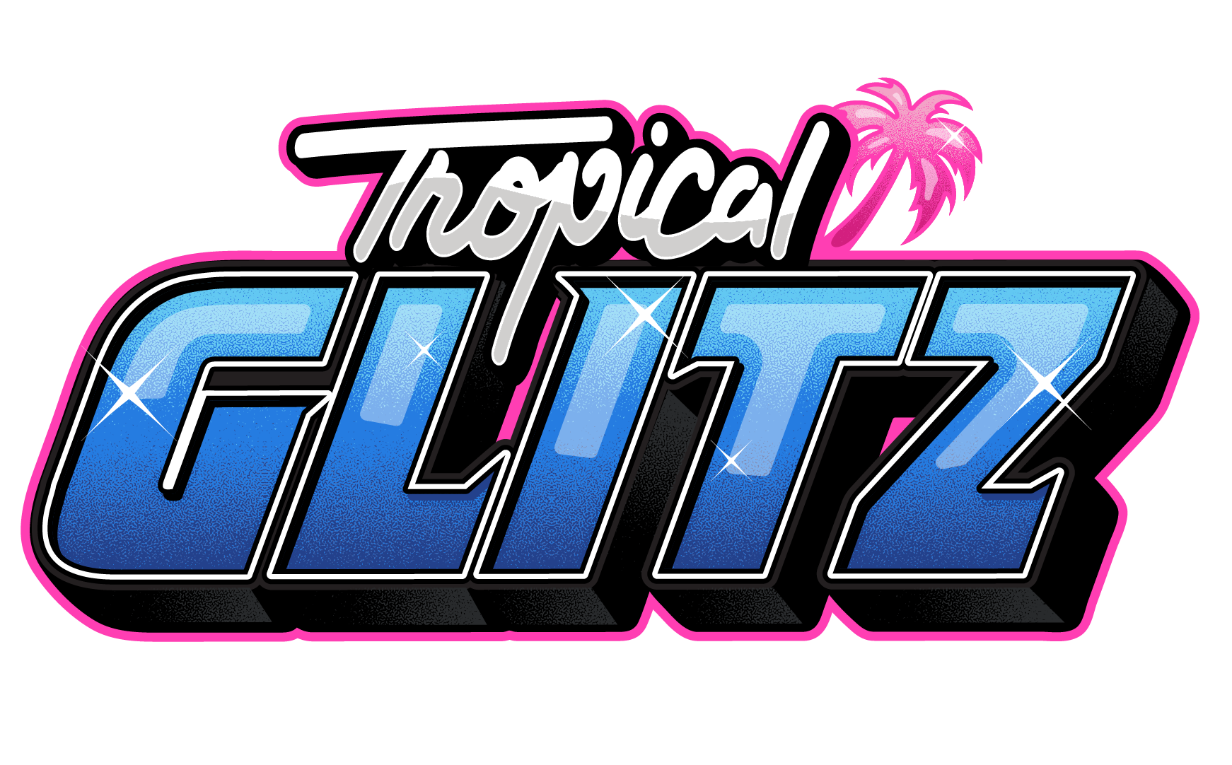 TG Flake Gun | Tropical Glitz