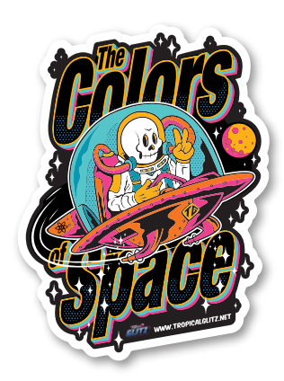 The Colors Space Sticker