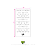 Mylar Stencil Bats