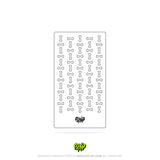 Mylar Stencil Bones