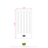Mylar Stencil Bones
