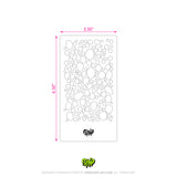 Mylar Stencil Bubbles