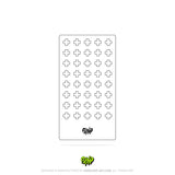 Mylar Stencil Cross III