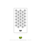 Mylar Stencil Floral
