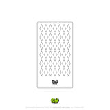 Mylar Stencil Harlequin I