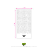 Mylar Stencil Labyrinth