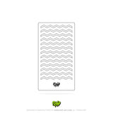 Mylar Stencil Zig Zag