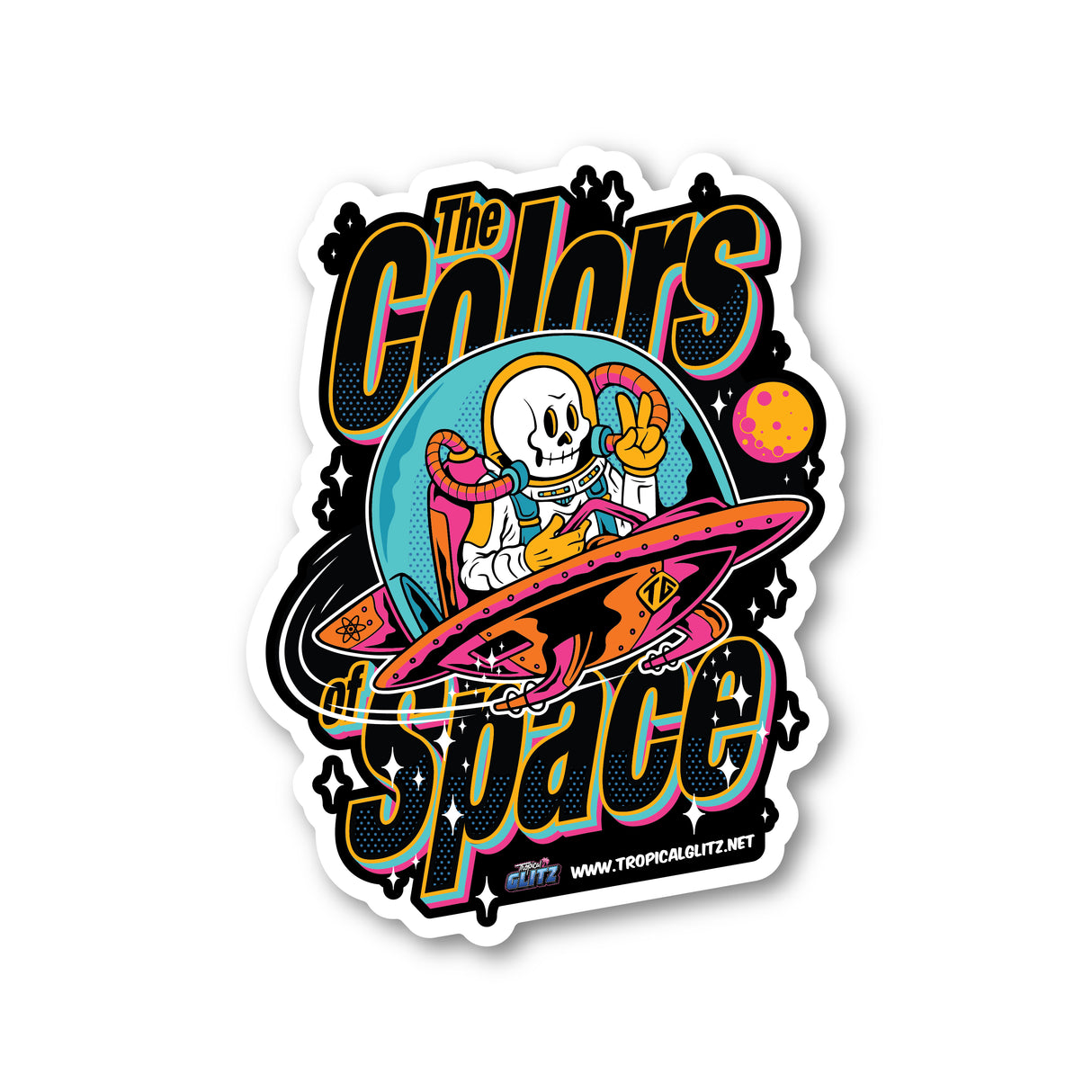"The Colors Space" - Giant Vinyl Decal
