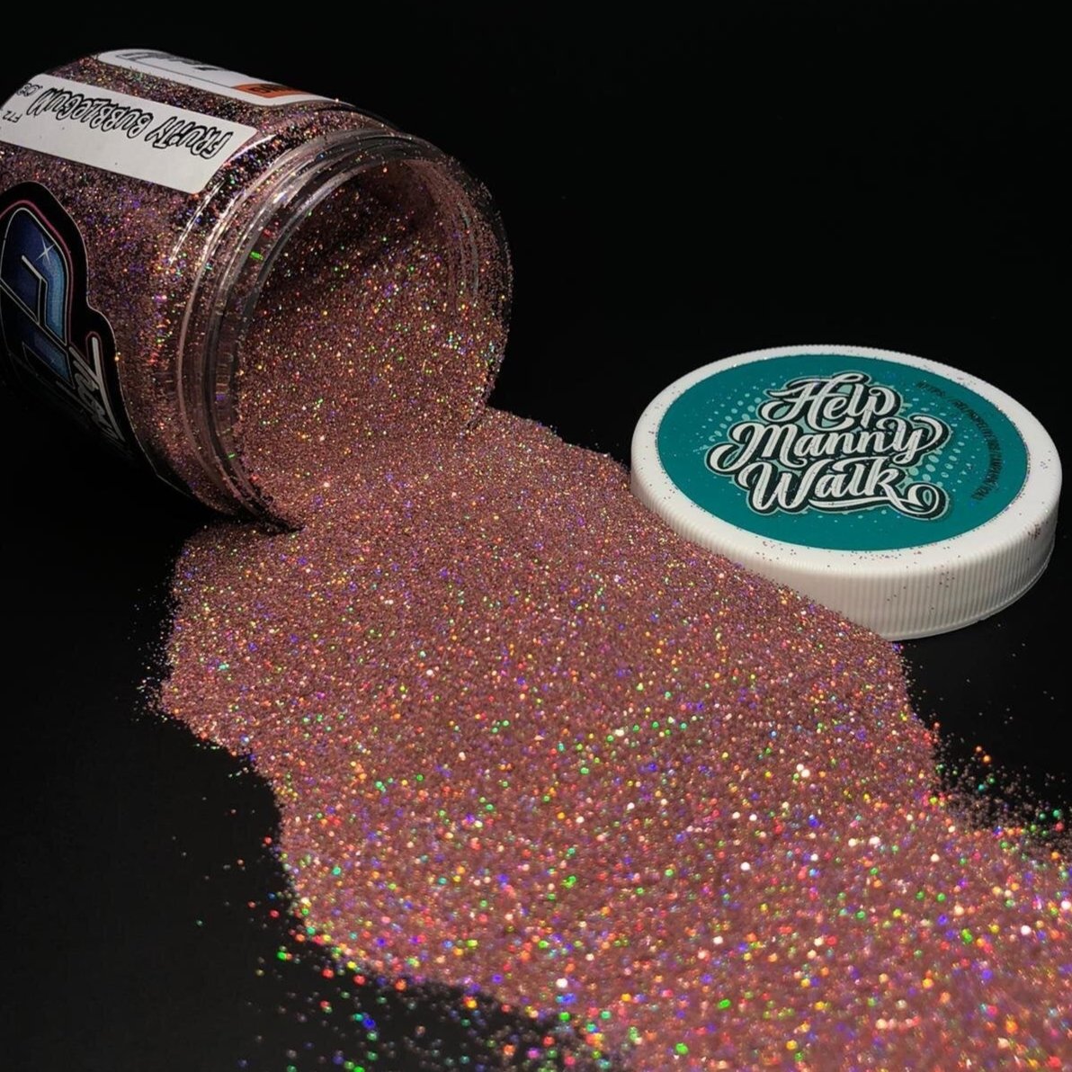 Fruity Bubblegum Metal Flake - Tropical Glitz