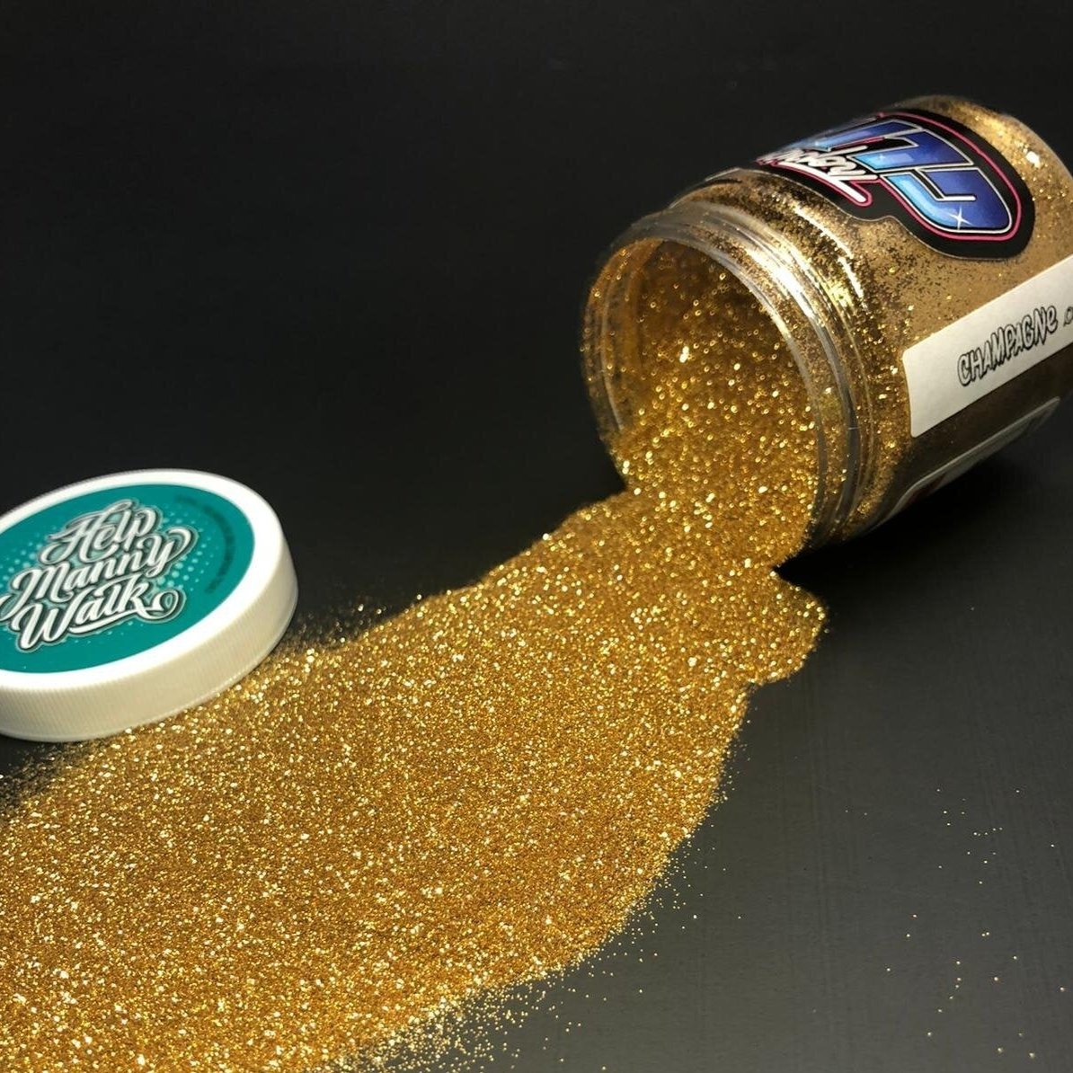 Champagne Metal Flake - Tropical Glitz