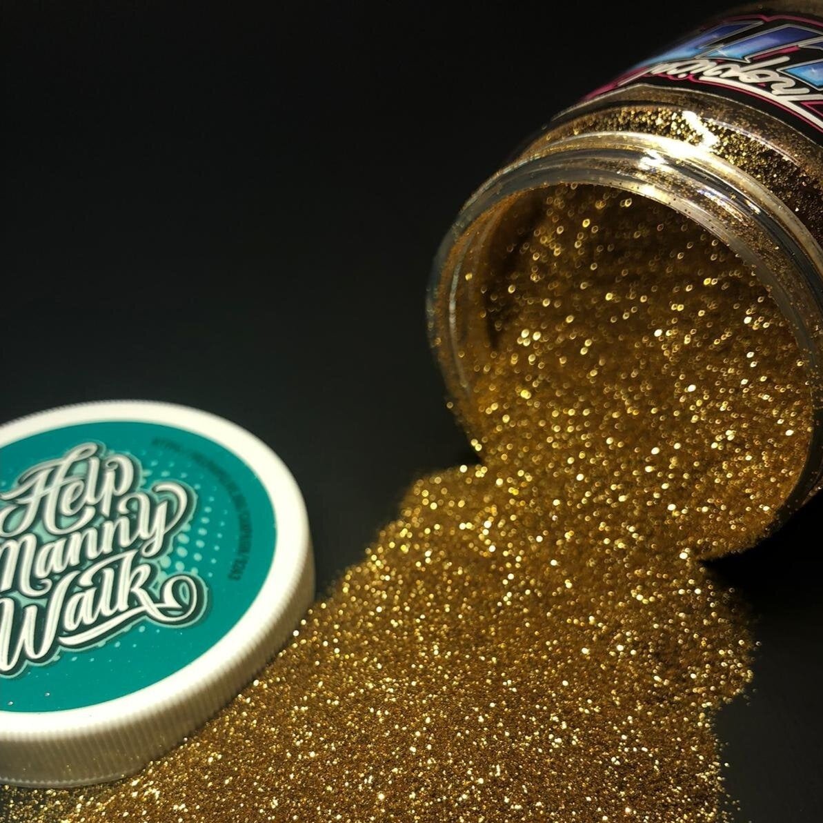 Champagne Metal Flake - Tropical Glitz