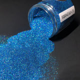 Caribbean Blue Metal Flake - Tropical Glitz