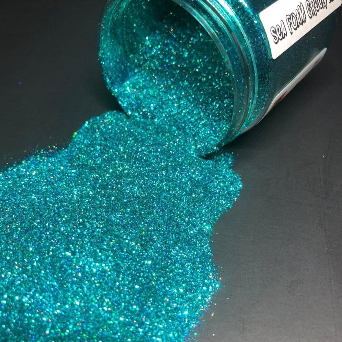 Sea Foam Green Metal Flake - Tropical Glitz