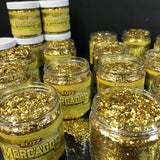 Floco de metal dourado de vidro triturado do Mercado