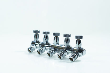 Iwata airbrush 5-valve manifold