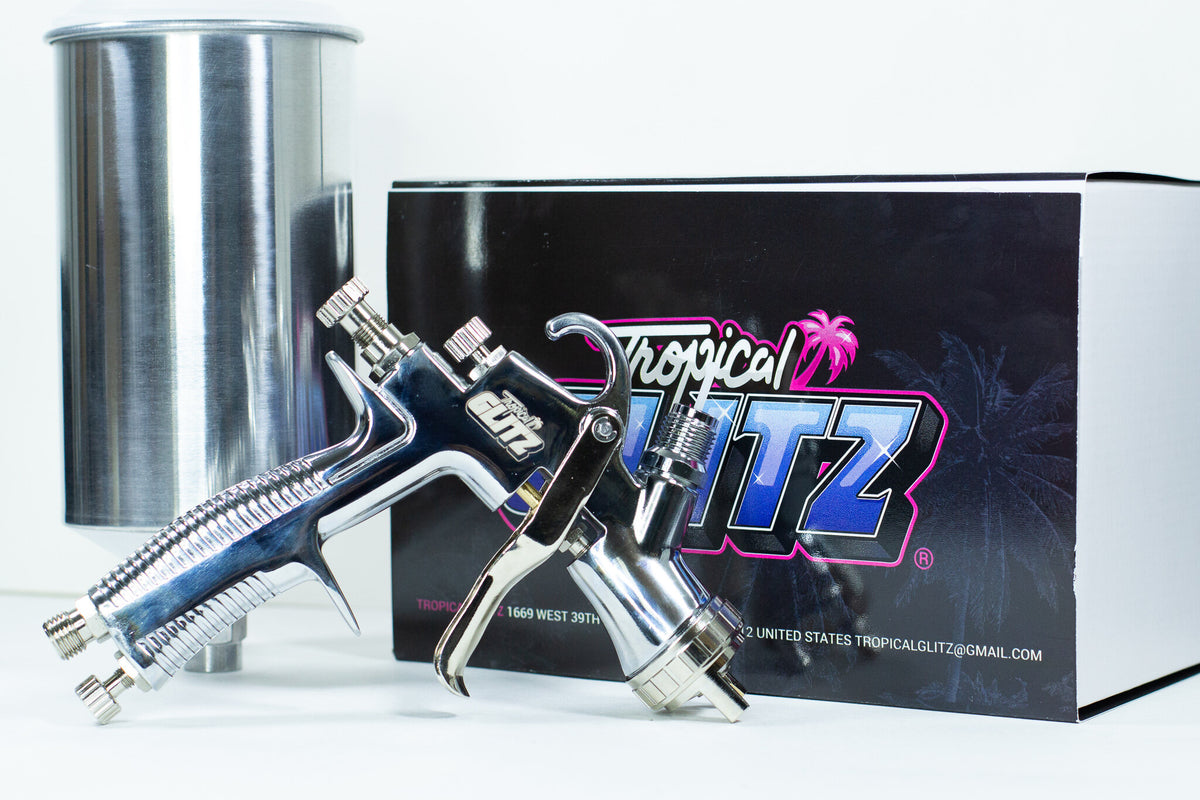 Tropical Glitz HVLP Spray Gun