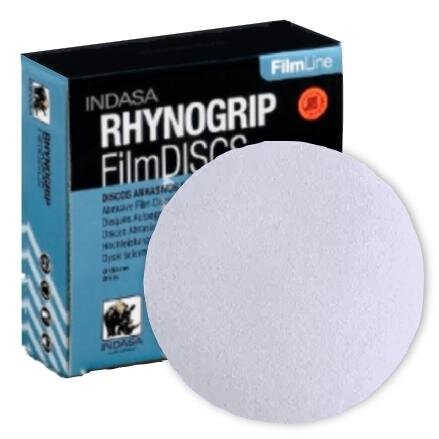 INDASA 6" RHYNOGRIP FILMLINE SOLID SANDING DISCS