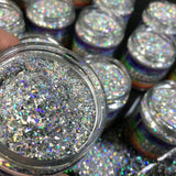 Mercado's Crushed Glass Rainbow Metal Flake
